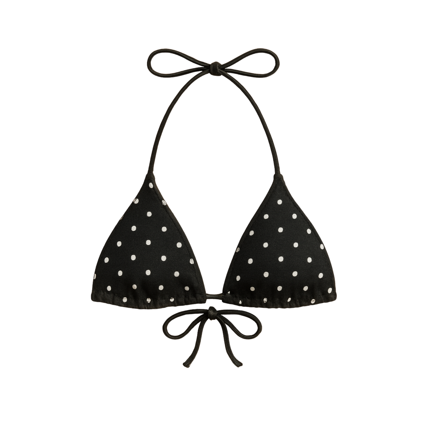 Black Polka Dot Top